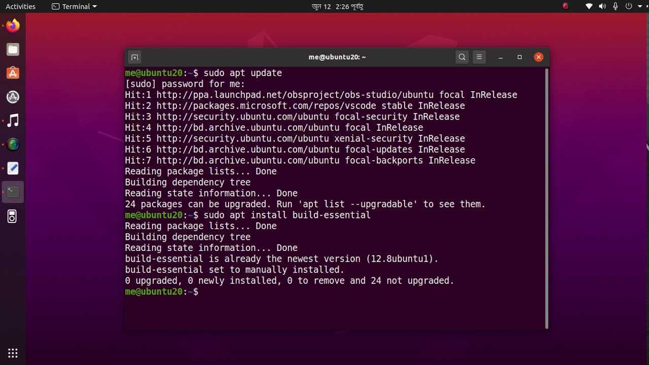 Как установить laravel на ubuntu 18.04 - настройка linux