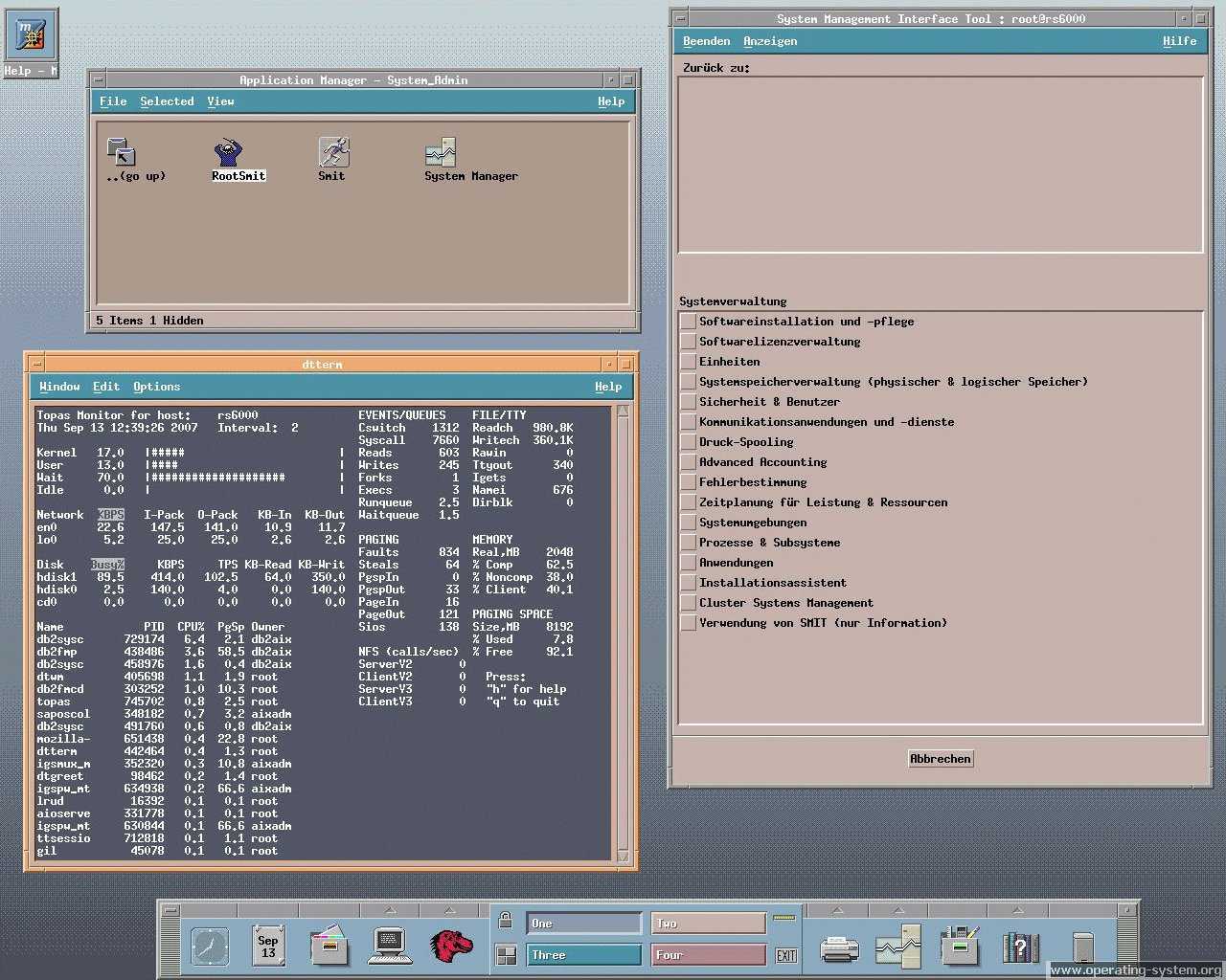 Операционная система IBM AIX основана на традиционной ОС UNIX и современных стандартах открытых систем
