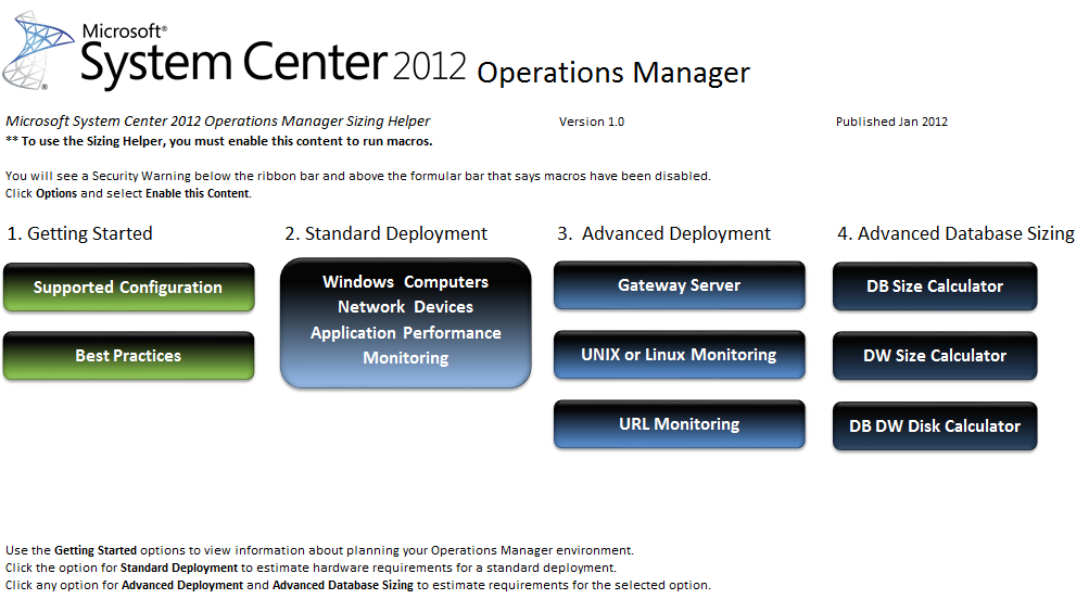 Рекомендации по развертыванию operations manager в system center — service manager | microsoft learn
