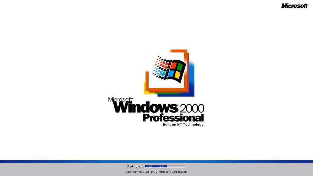 Операционная система microsoft windows 2000 описание
