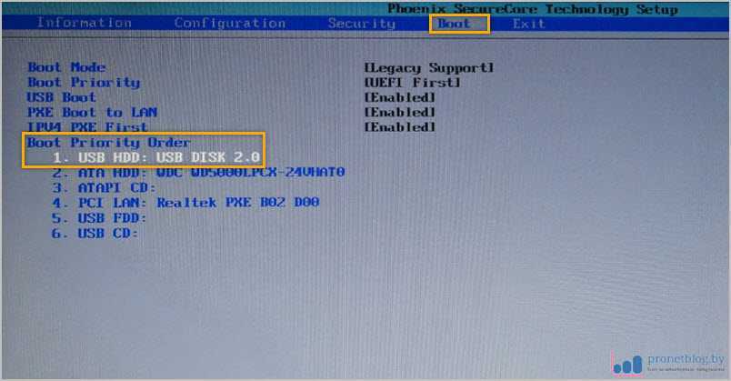 Настройка bios для установки windows (ami и award)