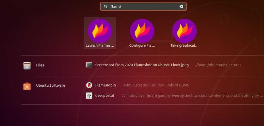 Как сделать снимок экрана в ubuntu 20.04 focal fossa linux