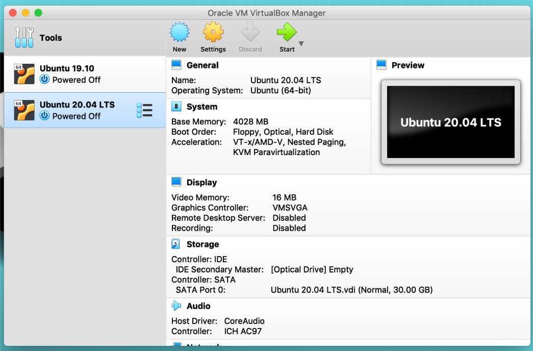 Как установить virtualbox в ubuntu 20.04 - настройка linux
