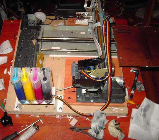 Что можно сделать из старого лазерного и струйного принтера