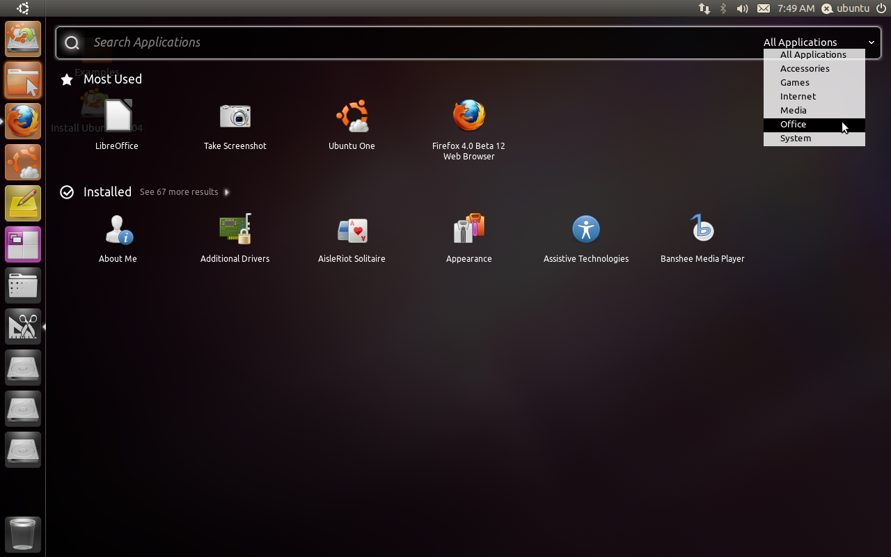 Ubuntu 11.3. Убунту 11. Убунту Скриншоты. Linux Скриншоты. Система Ubuntu.