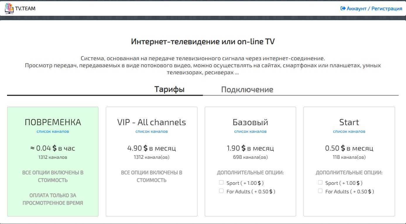 Лучшие сервисы и провайдеры iptv в 2022 | твч | он-лайн телевидение