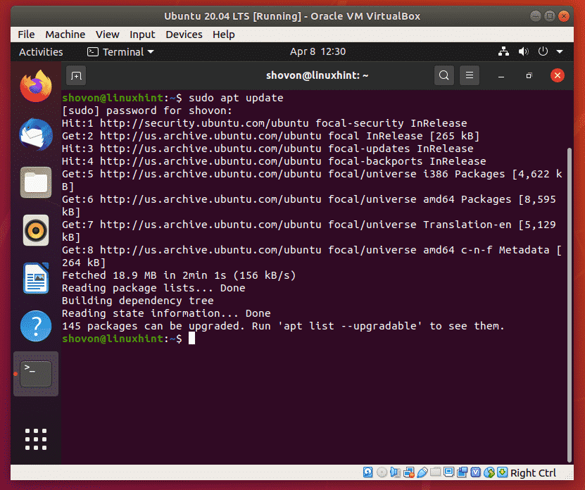 Как установить virtualbox на linux ubuntu 20.04