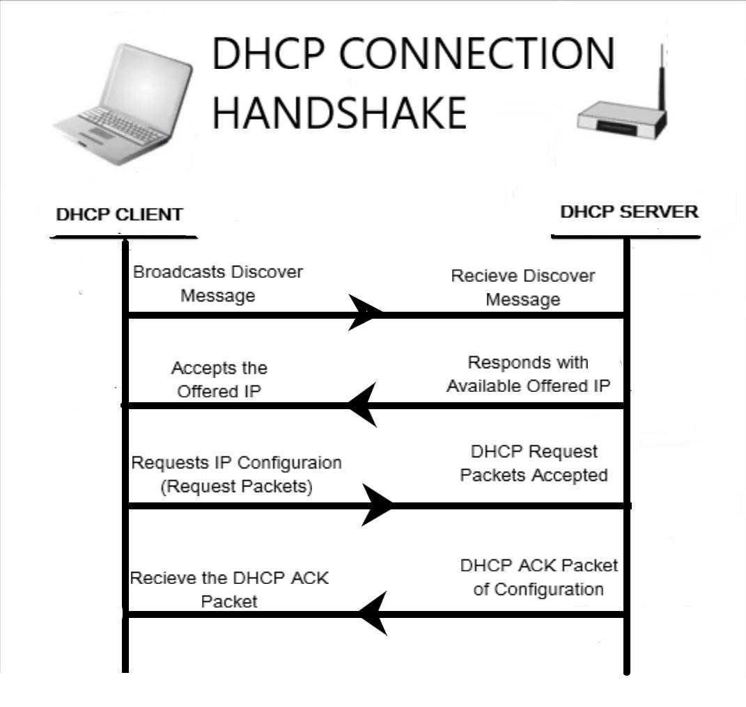 Принципы работы протокола dhcp
