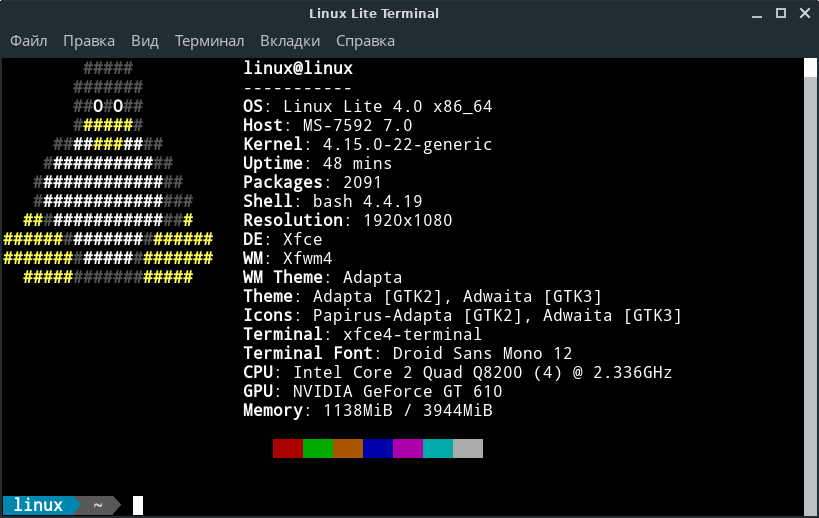 Версия linux команда. Терминал линукс. Linux Ubuntu терминал. Терминал OC Linux.. Команды линукс терминал.