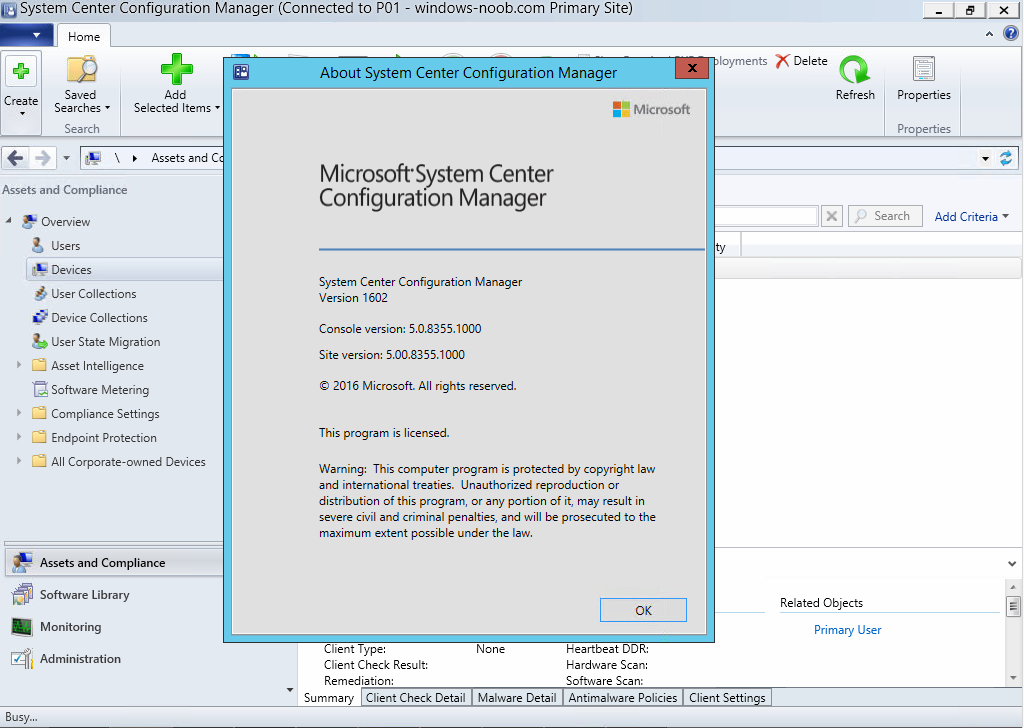 Microsoft system management server