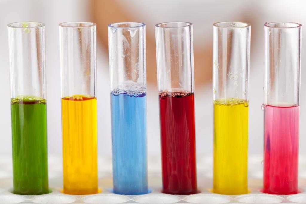 Химическая радуга | статья в журнале «юный ученый»
