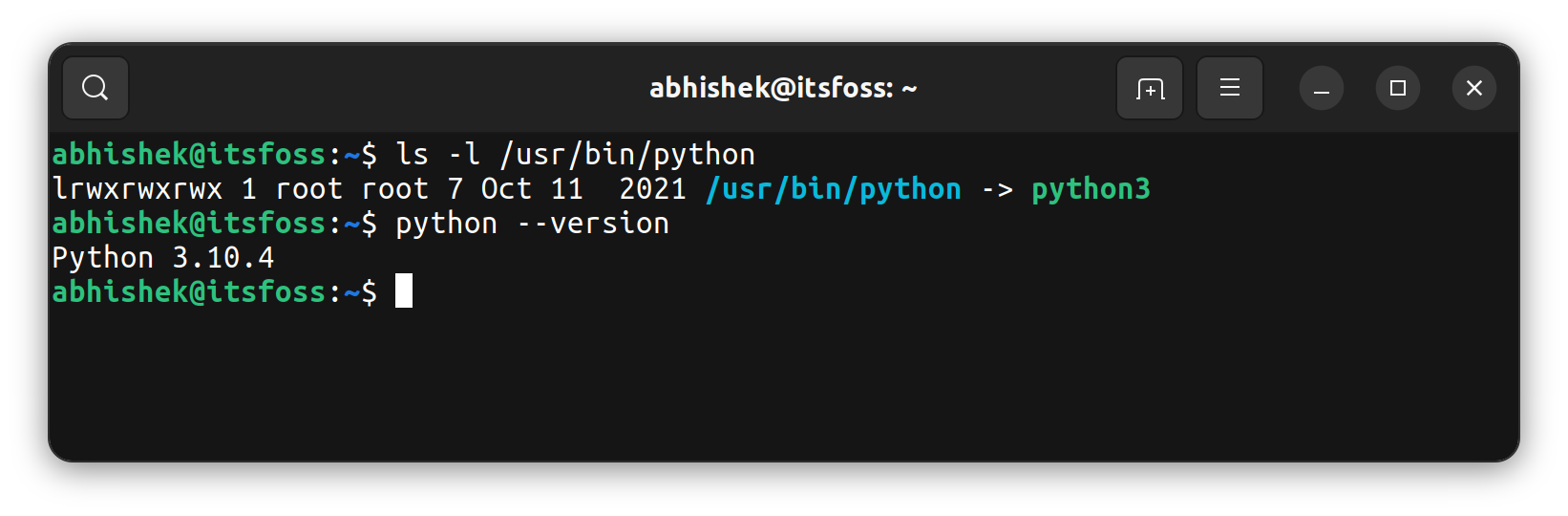 Как исправить ошибку - bash: python: command not found error