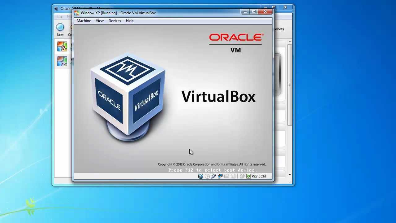 Установка операционных систем на virtualbox